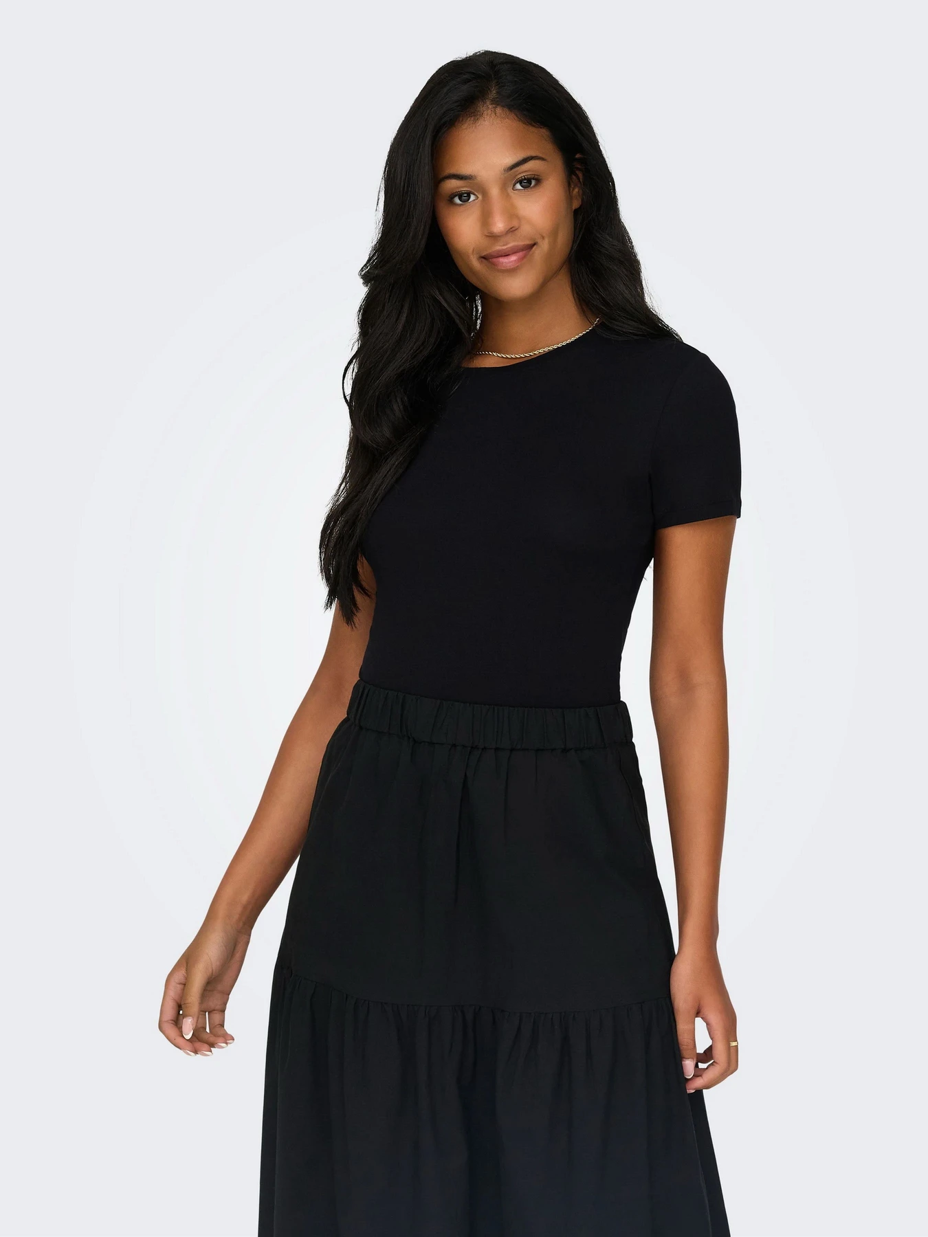 Футболки і поло Only модель 15339569_Black Футболки і поло Only модель 15339569_Black Фото