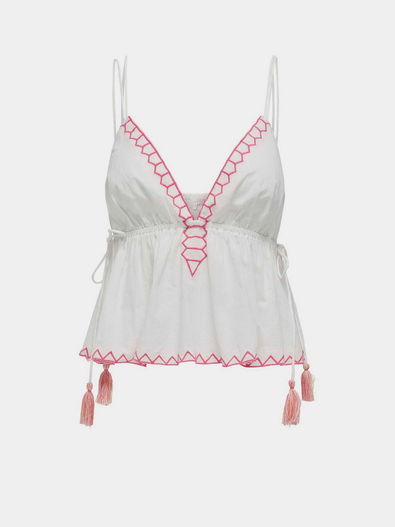 Футболки і поло Only модель 15340768_Cloud Dancer PINK EMB. Футболки і поло Only модель 15340768_Cloud Dancer PINK EMB. Фото