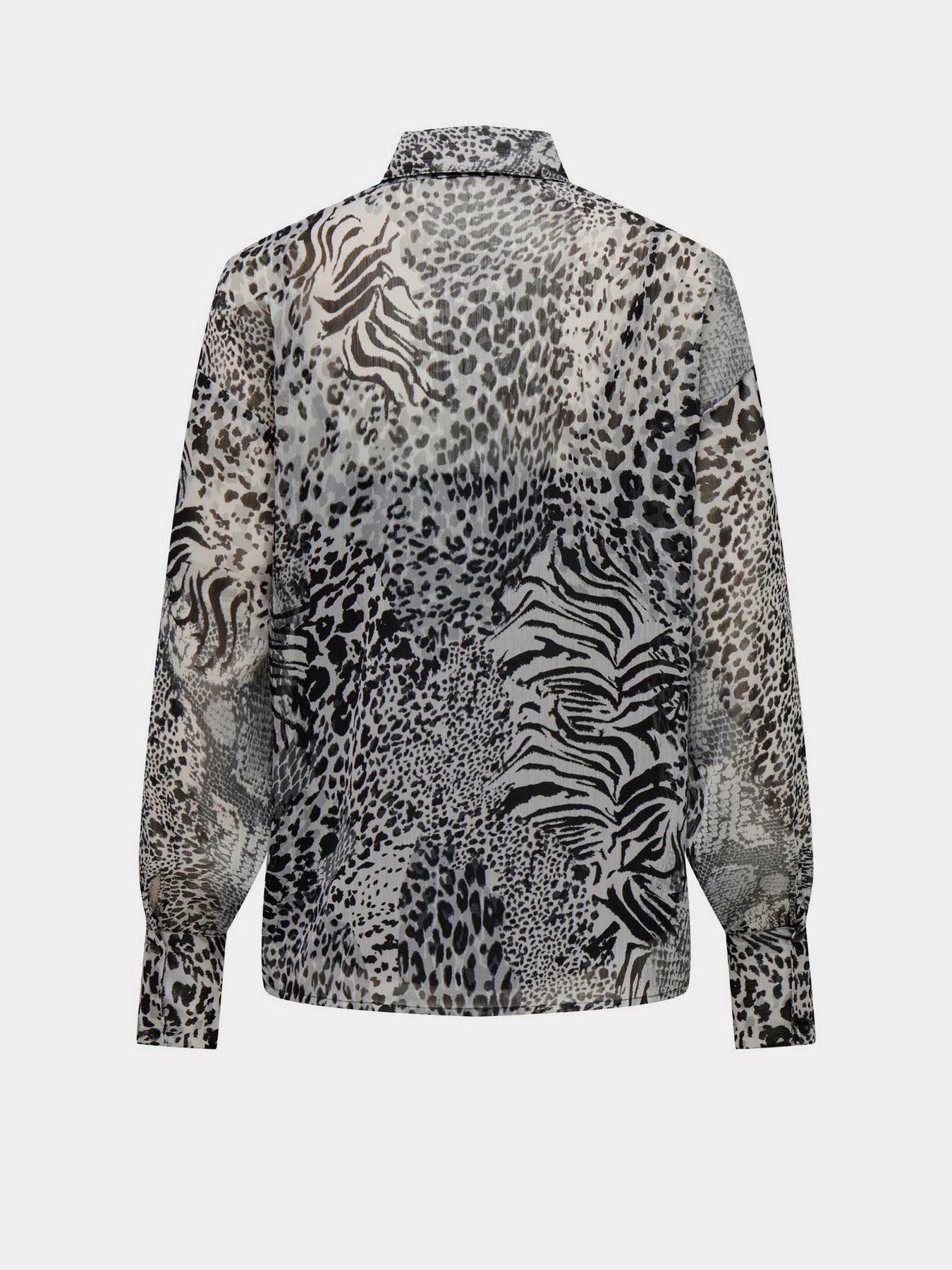 Сорочки Only модель 15329222_Gray Violet Ranch animal Сорочки Only модель 15329222_Gray Violet Ranch animal Фото