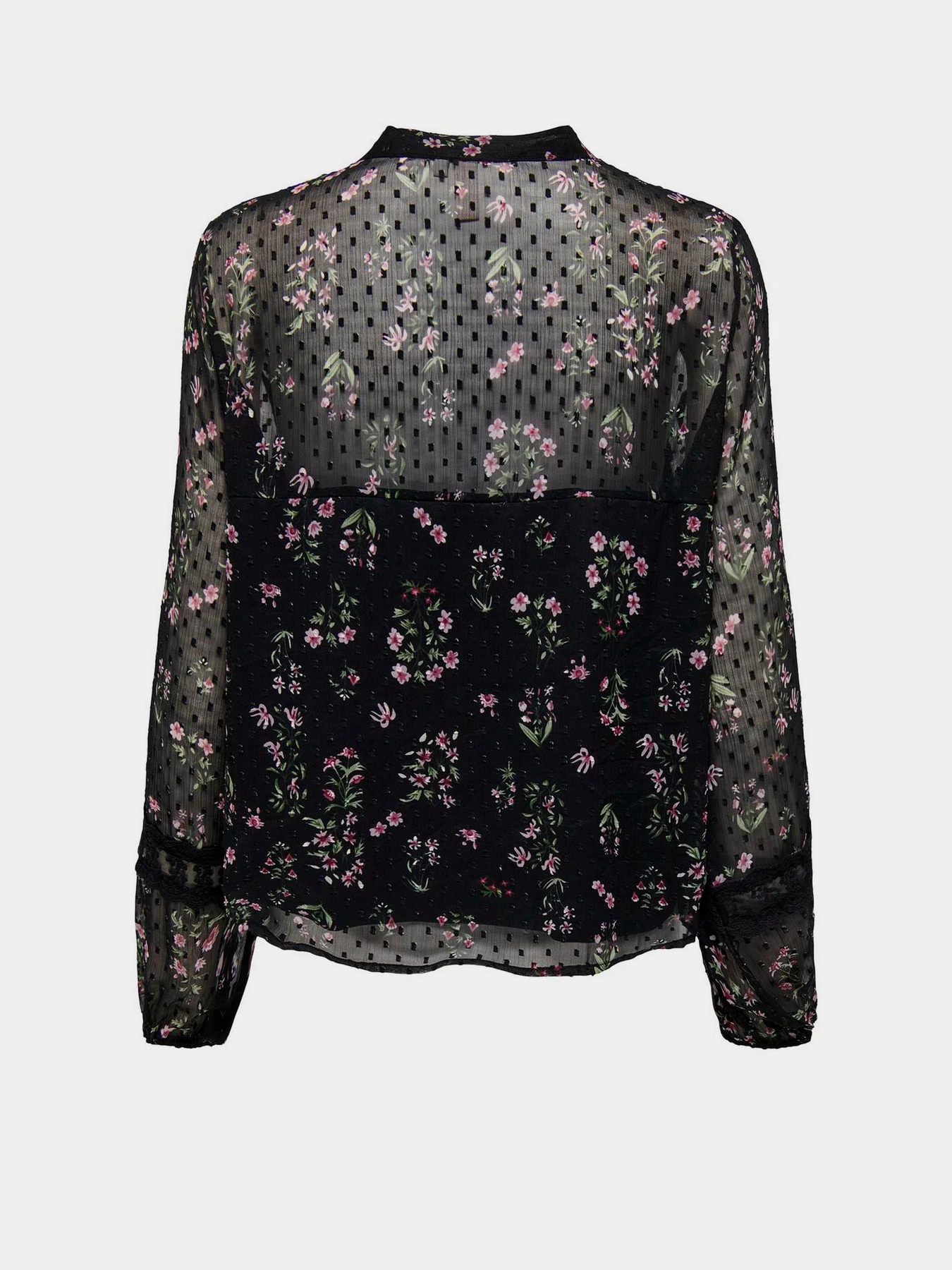 Рубашки Only модель 15303600_Black LIGHT PINK FLOWER Рубашки Only модель 15303600_Black LIGHT PINK FLOWER Фото