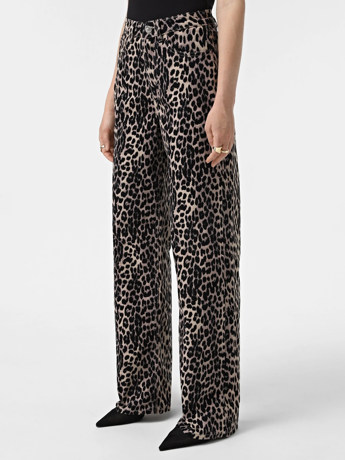 Брюки Only модель 15342522_Black LEO Брюки Only модель 15342522_Black LEO Фото
