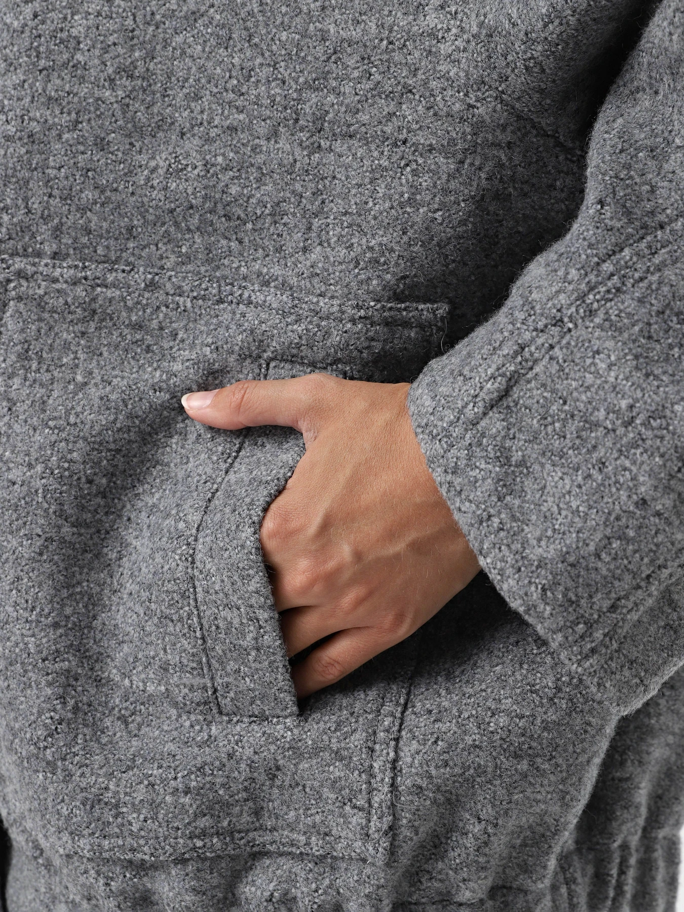 Куртки и дубленки Only модель 15328165_Medium Grey Melange Куртки и дубленки Only модель 15328165_Medium Grey Melange Фото