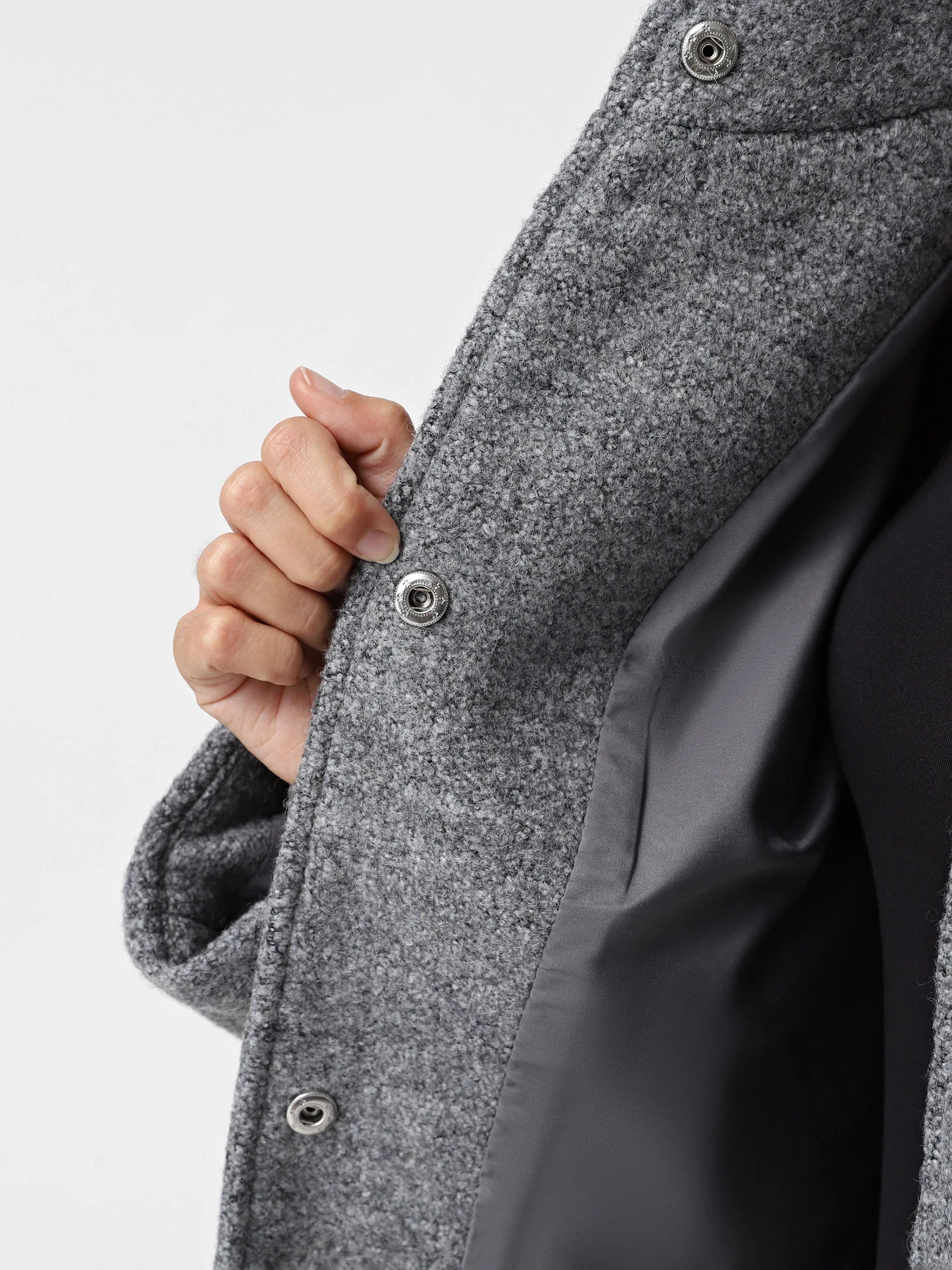 Куртки и дубленки Only модель 15328165_Medium Grey Melange Куртки и дубленки Only модель 15328165_Medium Grey Melange Фото