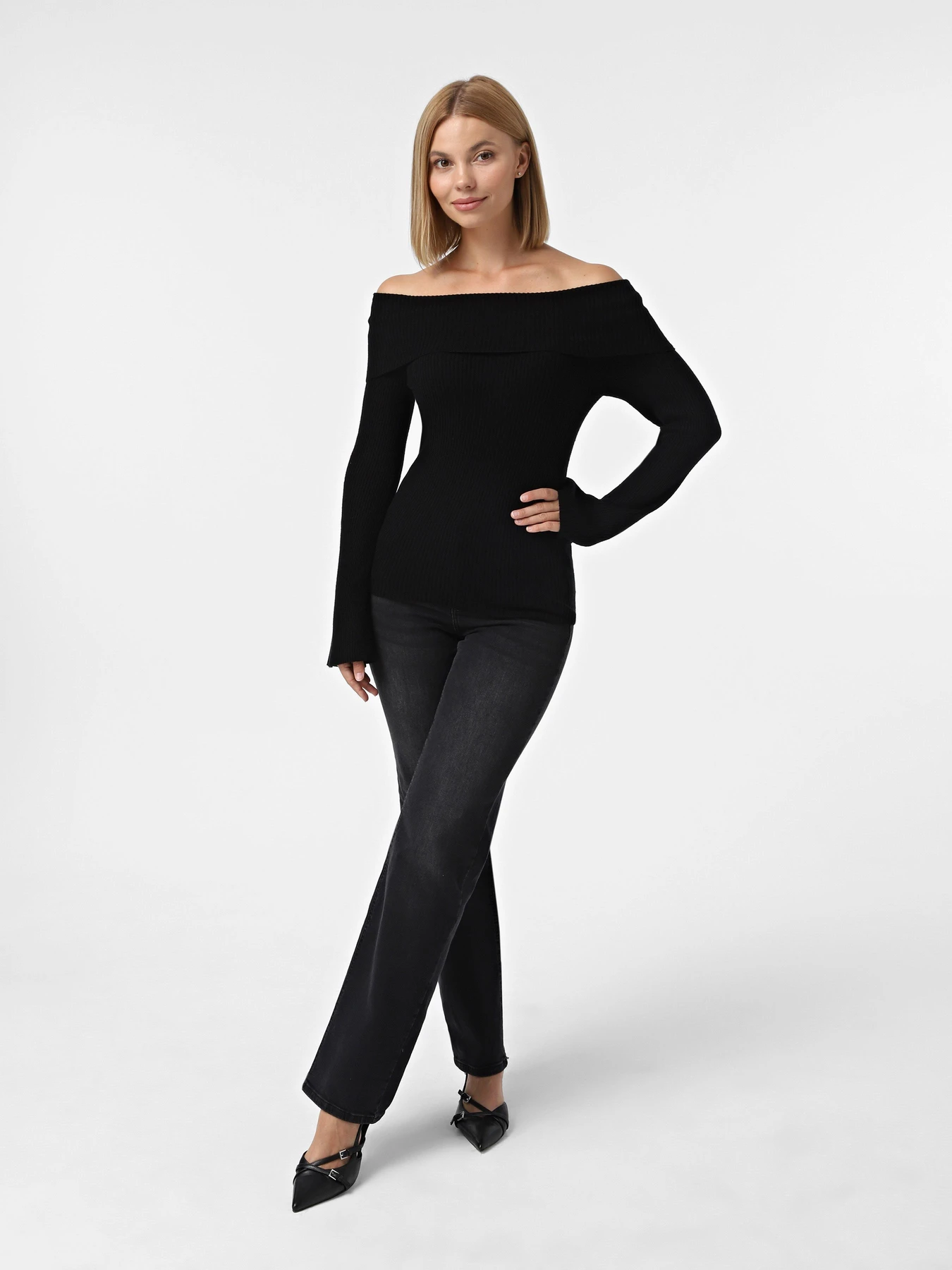 Свитры и кардиганы Only модель 15328246_Black Свитры и кардиганы Only модель 15328246_Black Фото