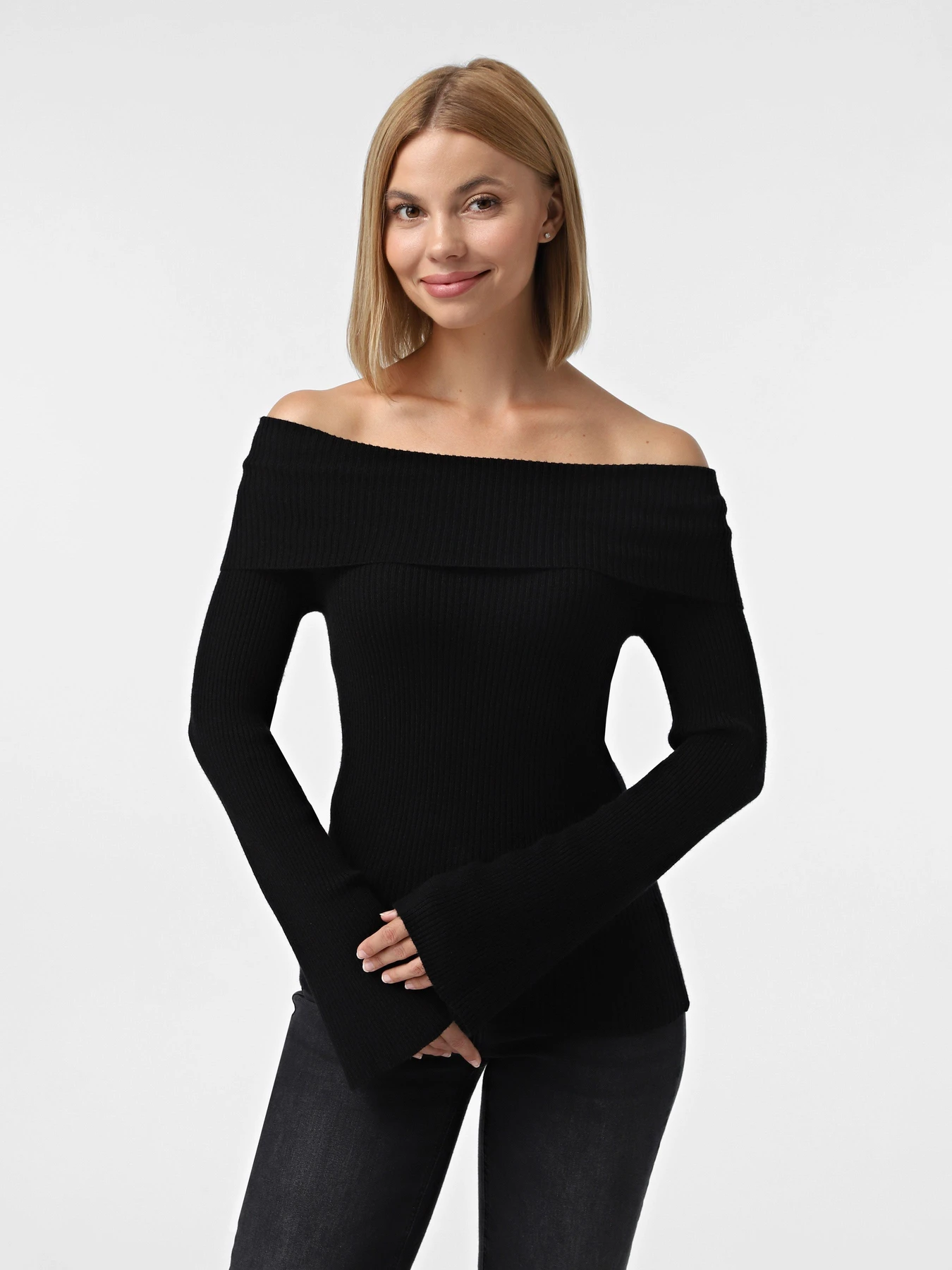 Свитры и кардиганы Only модель 15328246_Black Свитры и кардиганы Only модель 15328246_Black Фото