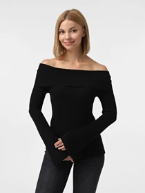 Свитры и кардиганы Only модель 15328246_Black Фото
