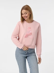 Худи и свитшоты Only модель 15330271_Silver Pink A Фото