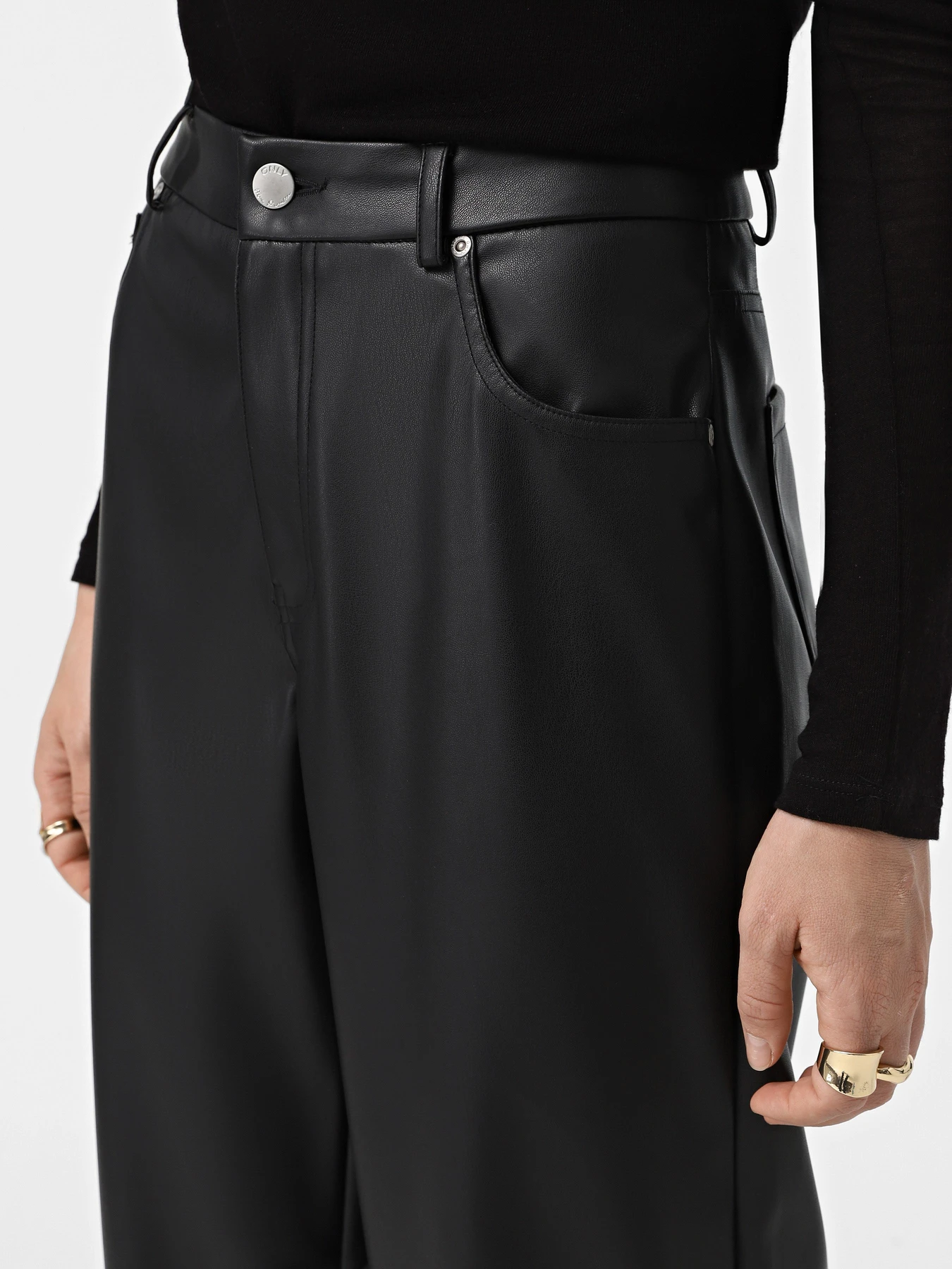 Штани Only модель 15324777_Black Штани Only модель 15324777_Black Фото
