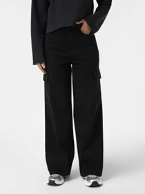 Брюки Only модель 15272346_Washed Black Фото