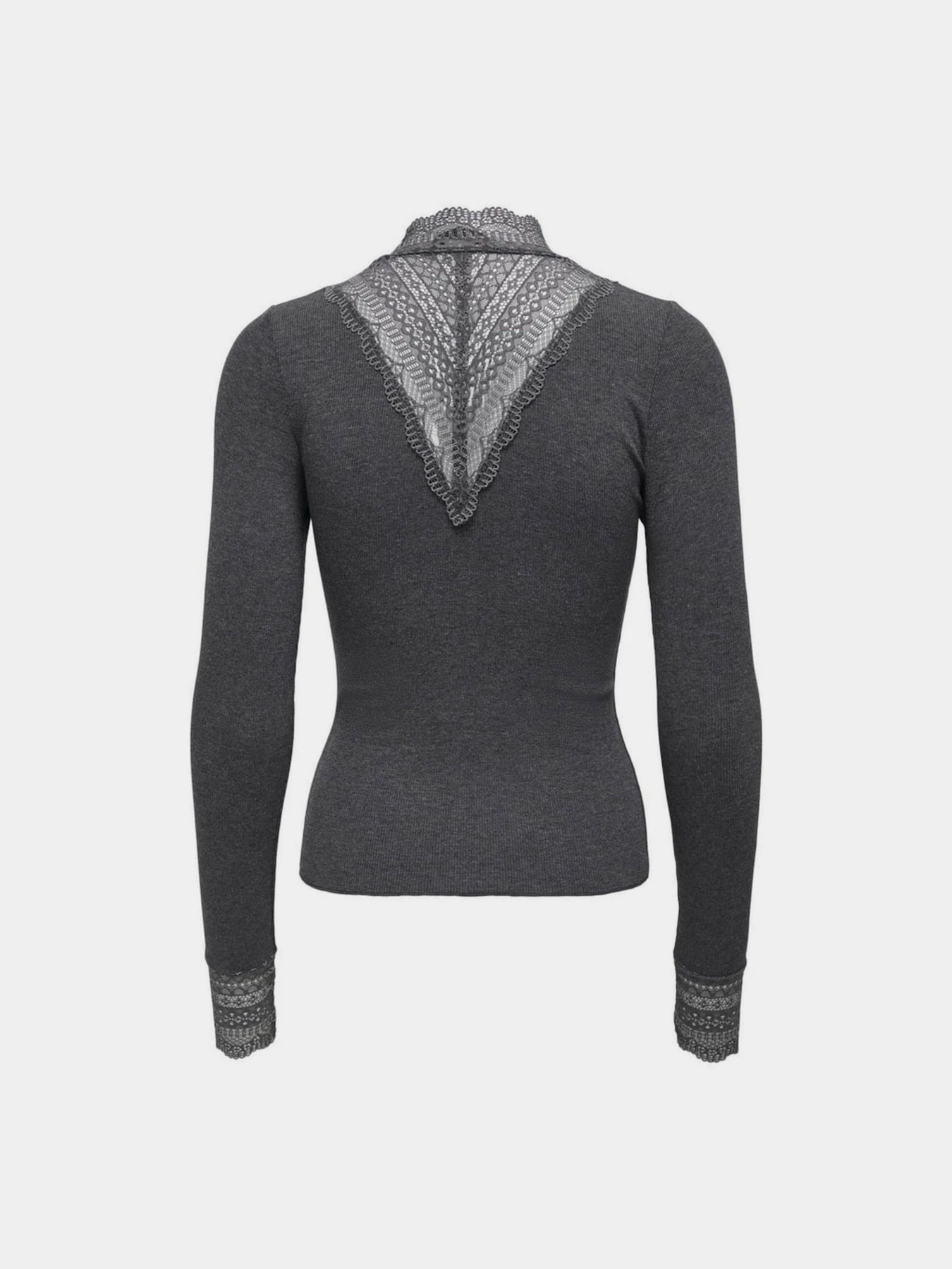 Свитры и кардиганы Only модель 15207788_Dark Grey Melange Свитры и кардиганы Only модель 15207788_Dark Grey Melange Фото