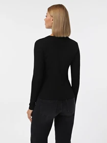Худи и свитшоты Only RILEY O-NECK L/S TOP модель 15323159_Black Фото
