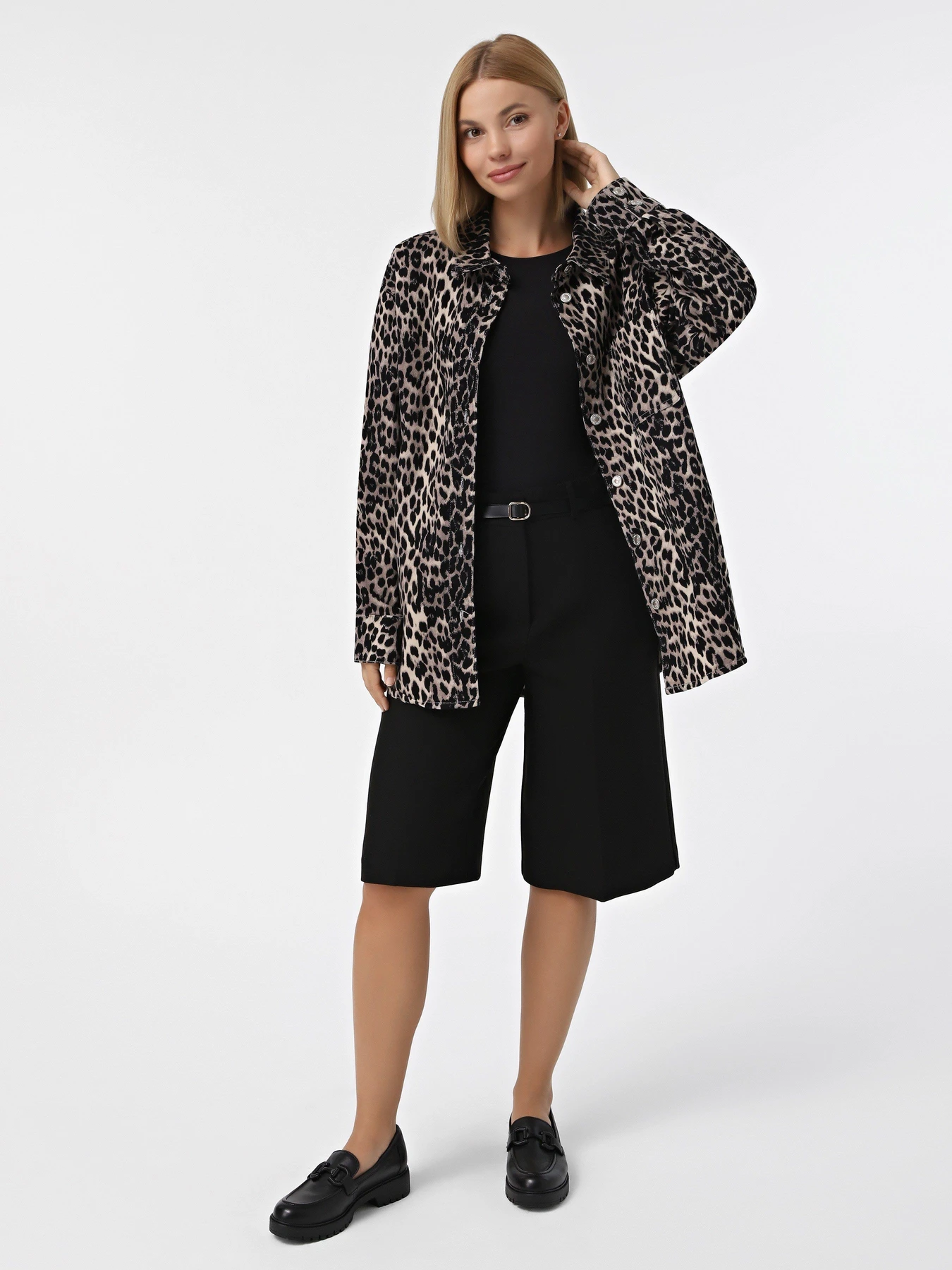 Сорочки Only модель 15342526_Black LEO Сорочки Only модель 15342526_Black LEO Фото