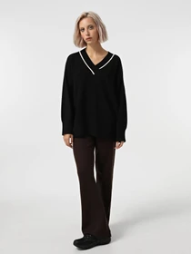 Штани Only модель 15327634_Chocolate Torte Solid Фото