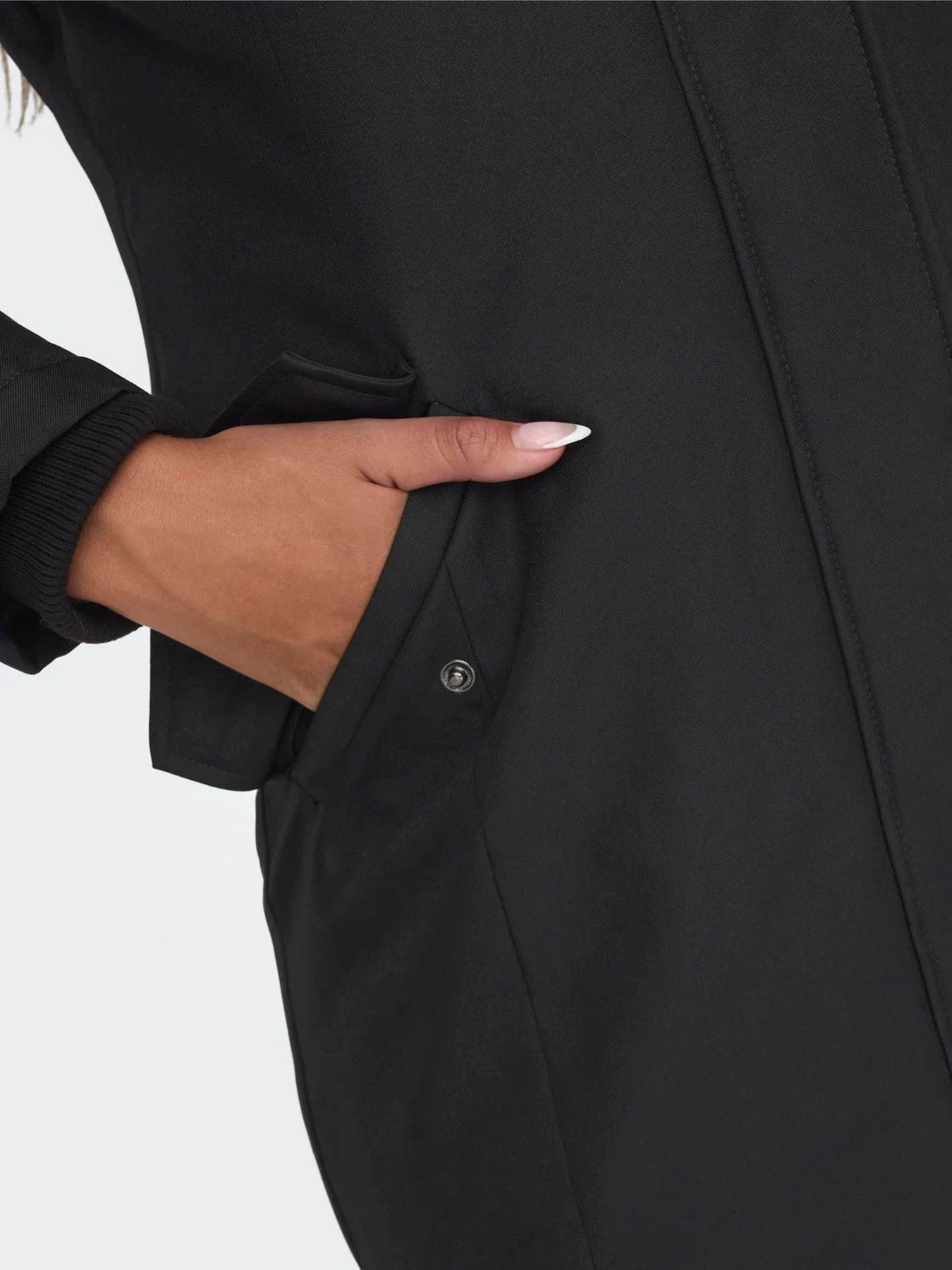 Куртки и дубленки Only модель 15300633_Black Куртки и дубленки Only модель 15300633_Black Фото