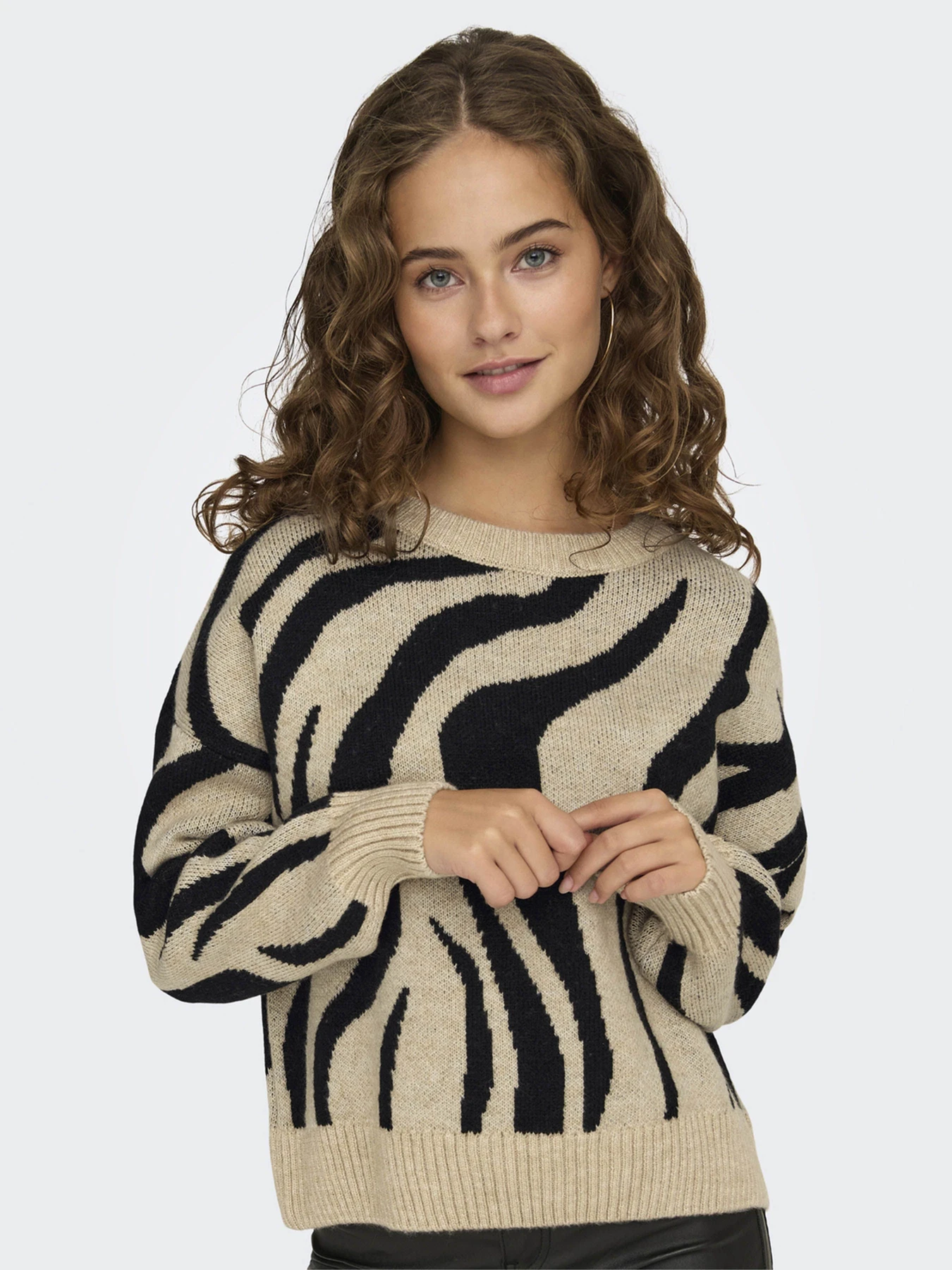 Свитры и кардиганы Only модель 15328215_Humus Black Фото