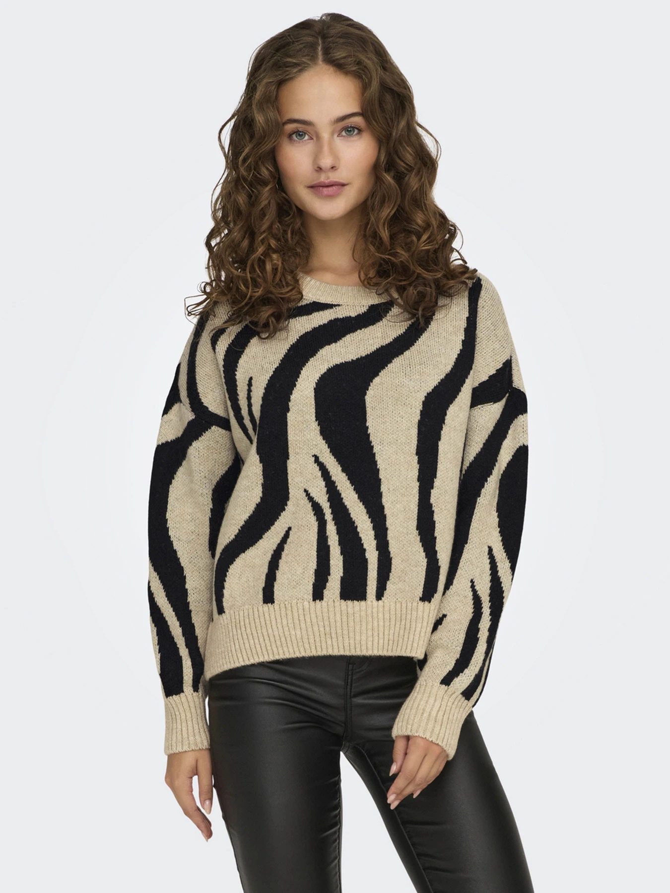 Свитры и кардиганы Only модель 15328215_Humus Black Фото