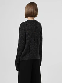 Свитры и кардиганы Only модель 15328220_Black Dark Gray Twist Фото