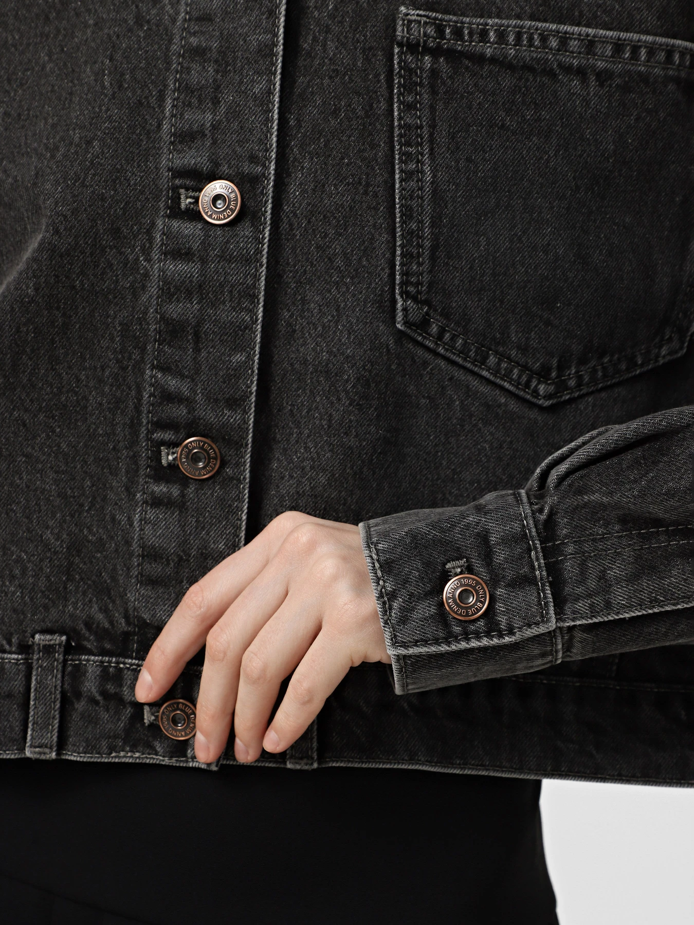 Куртки та дублянки Only модель 15330000_Light Grey Denim Куртки та дублянки Only модель 15330000_Light Grey Denim Фото