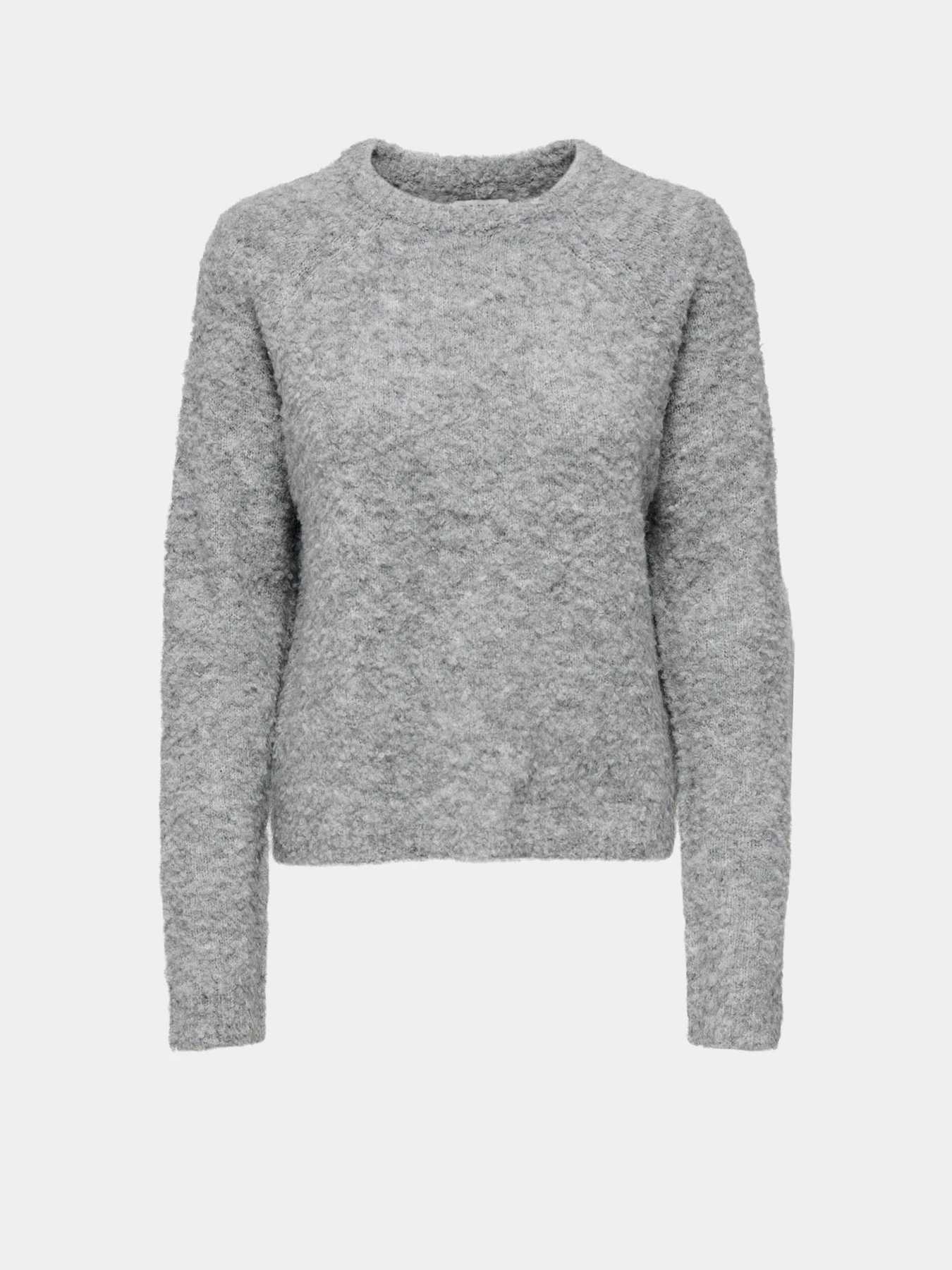 Свитры и кардиганы Only модель 15331235_Light Grey Melange Свитры и кардиганы Only модель 15331235_Light Grey Melange Фото