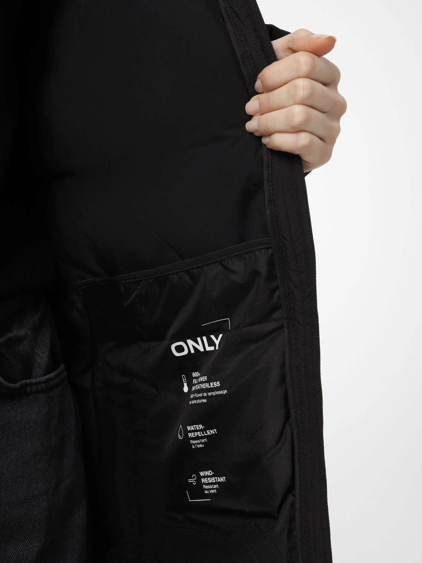 Куртки и дубленки Only модель 15326655_Black Куртки и дубленки Only модель 15326655_Black Фото