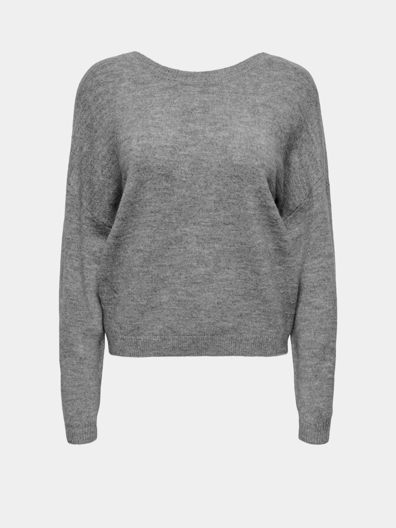 Светри та кардигани Only модель 15329229_Light Grey Melange Black l Фото