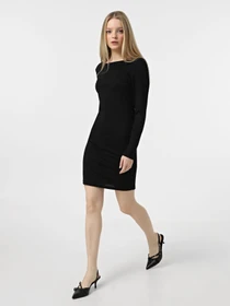 Платья Only модель 15335088_Black Black glitter Фото