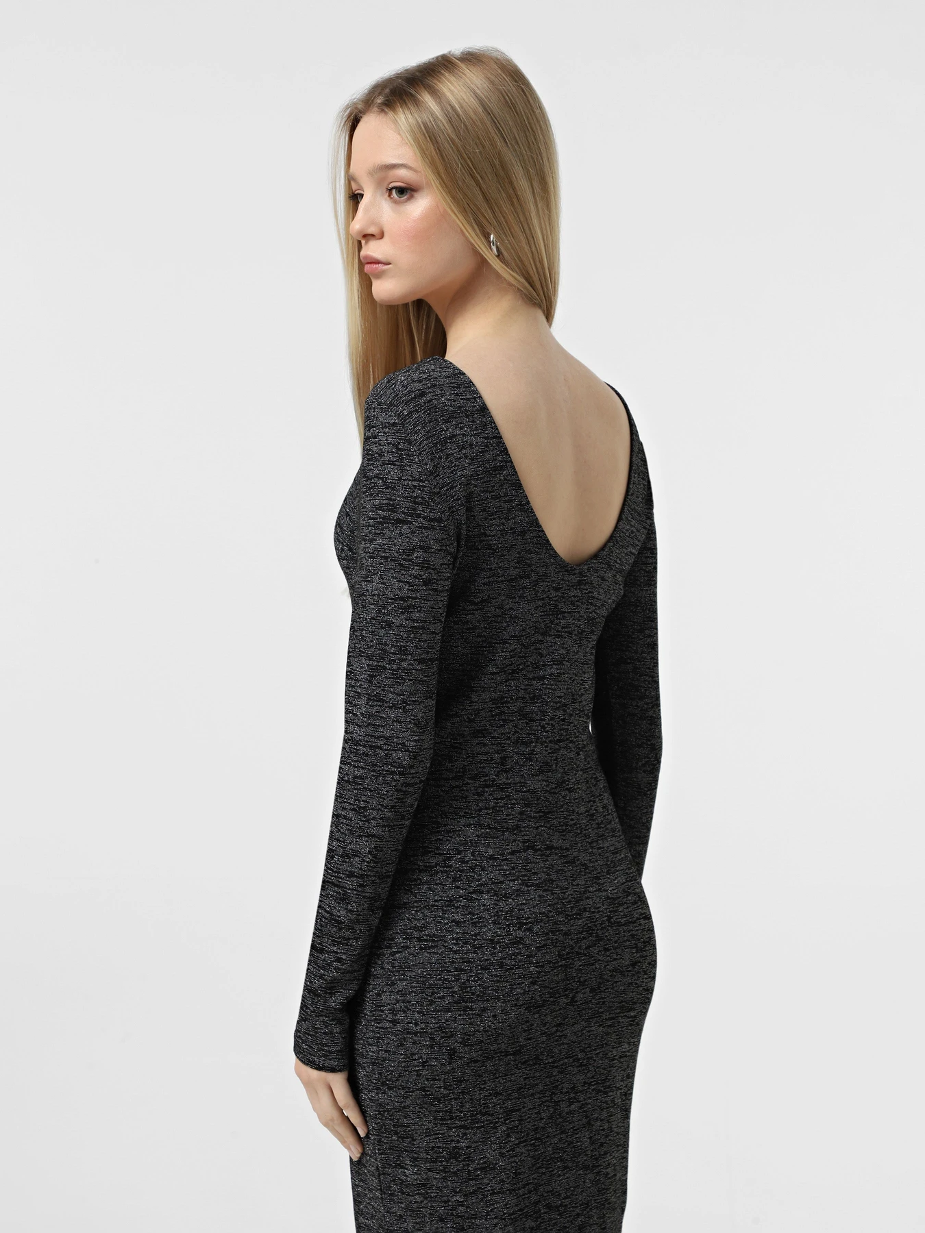 Платья Only модель 15335088_Black Silver glitter Платья Only модель 15335088_Black Silver glitter Фото