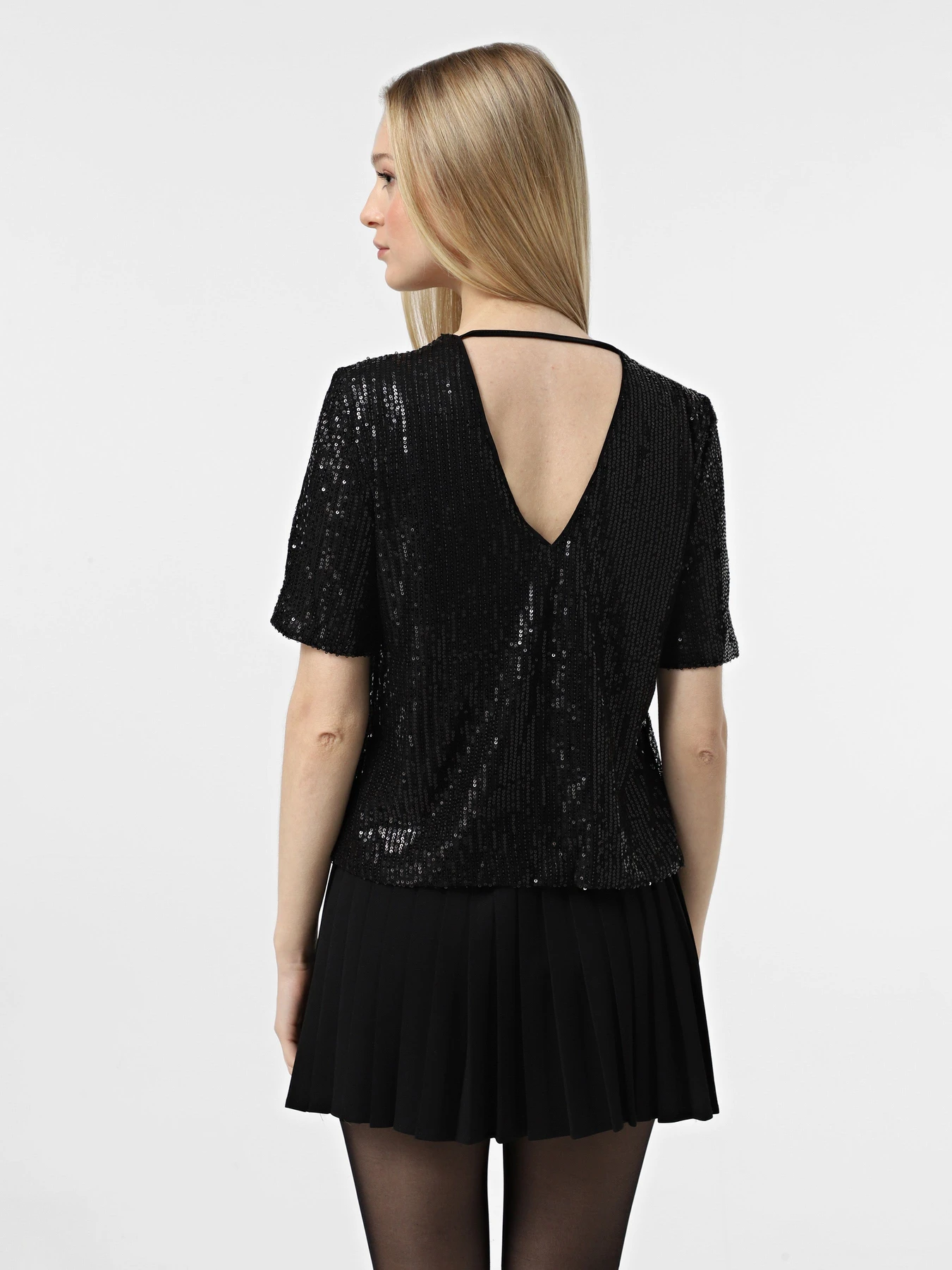 Сорочки Only модель 15336591_Black BLACK W. BLACK SEQUI Сорочки Only модель 15336591_Black BLACK W. BLACK SEQUI Фото