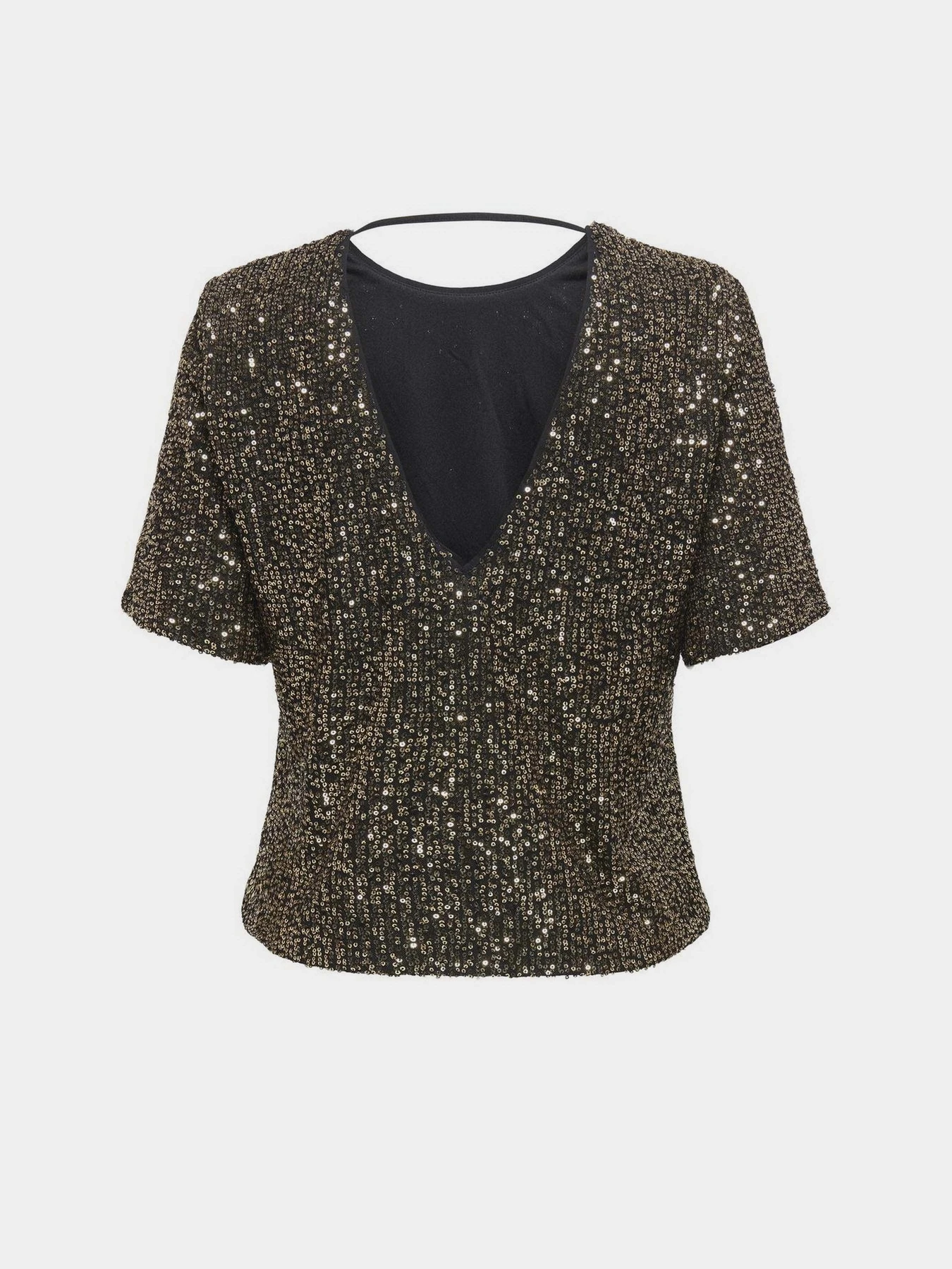 Сорочки Only модель 15336591_Black BLACK W. BLACK SEQUI Сорочки Only модель 15336591_Black BLACK W. BLACK SEQUI Фото