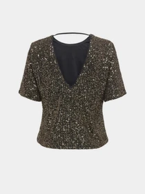 Сорочки Only модель 15336591_Black BLACK W. BLACK SEQUI Фото