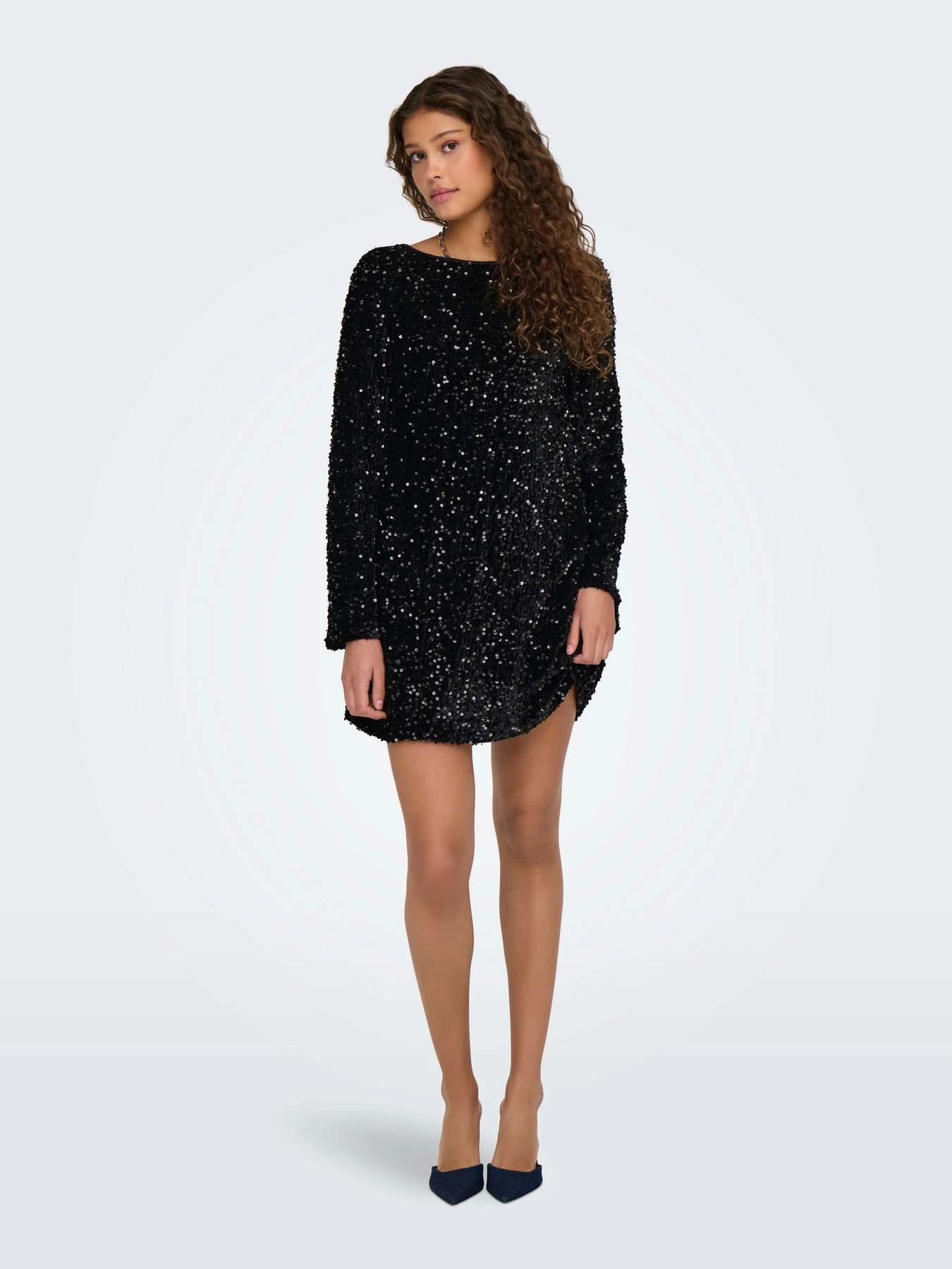 Платья Only модель 15339408_Black BLACK BOW Платья Only модель 15339408_Black BLACK BOW Фото