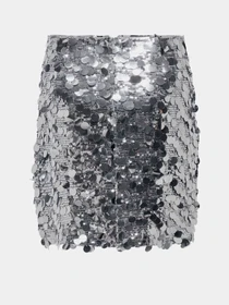 Юбки Only модель 15336231_Silver W SILVER SEQUINS Фото