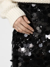 Юбки Only модель 15336231_Black W BLACK SEQUINS Фото