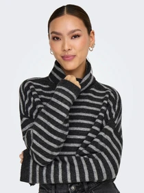 Свитры и кардиганы Only модель 15329228_Dark Grey Melange LGM Фото