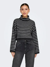 Свитры и кардиганы Only модель 15329228_Dark Grey Melange LGM Фото
