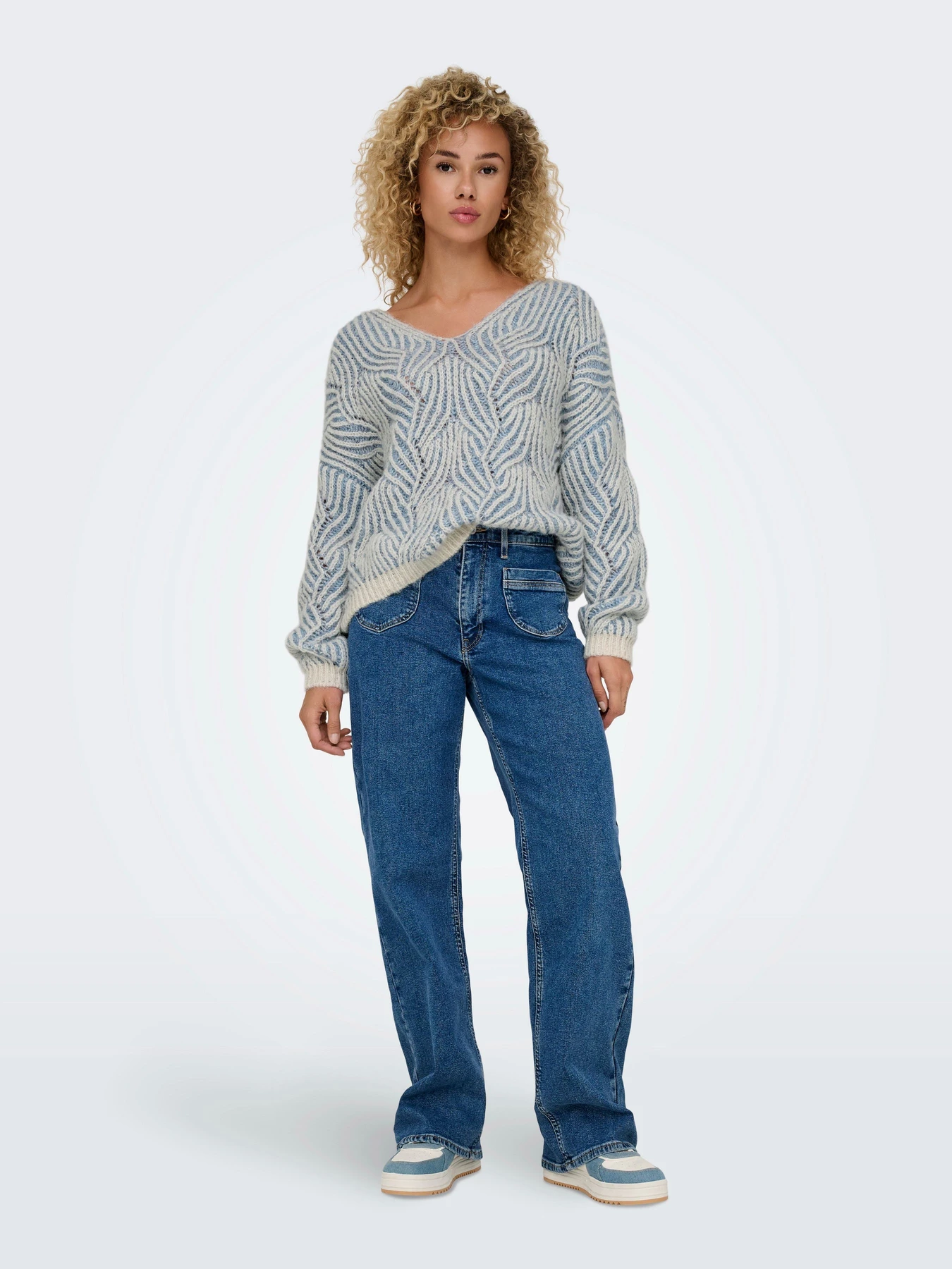 Светри та кардигани Only модель 15334862_Cloud Dancer Green Sheen S Светри та кардигани Only модель 15334862_Cloud Dancer Green Sheen S Фото
