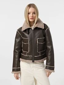Куртки и дубленки Only модель 15325920_Walnut Simply Taupe Фото