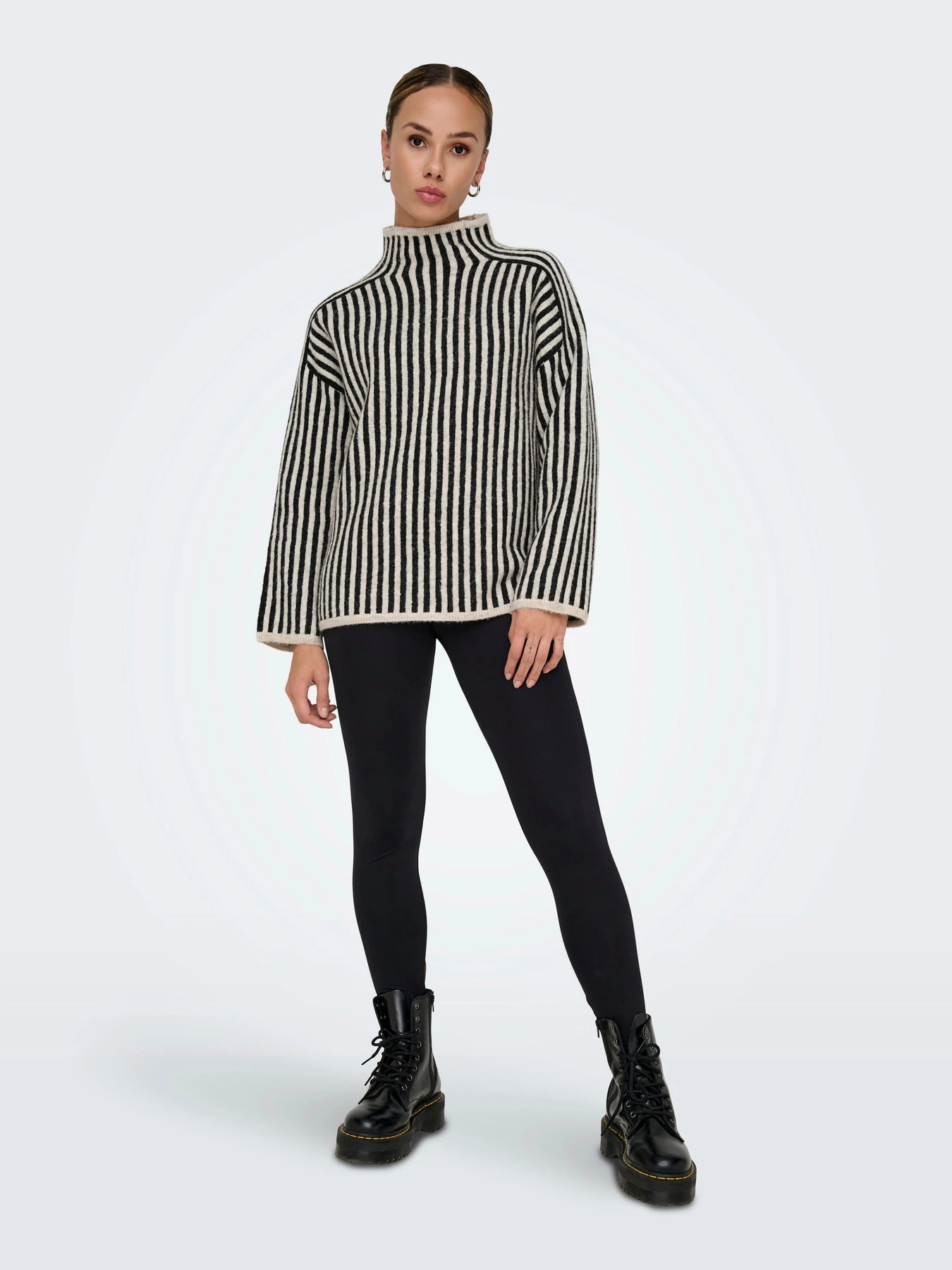 Светри та кардигани Only модель 15334883_Oatmeal Melange/Black Светри та кардигани Only модель 15334883_Oatmeal Melange/Black Фото