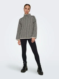 Светри та кардигани Only модель 15334883_Oatmeal Melange/Black Фото