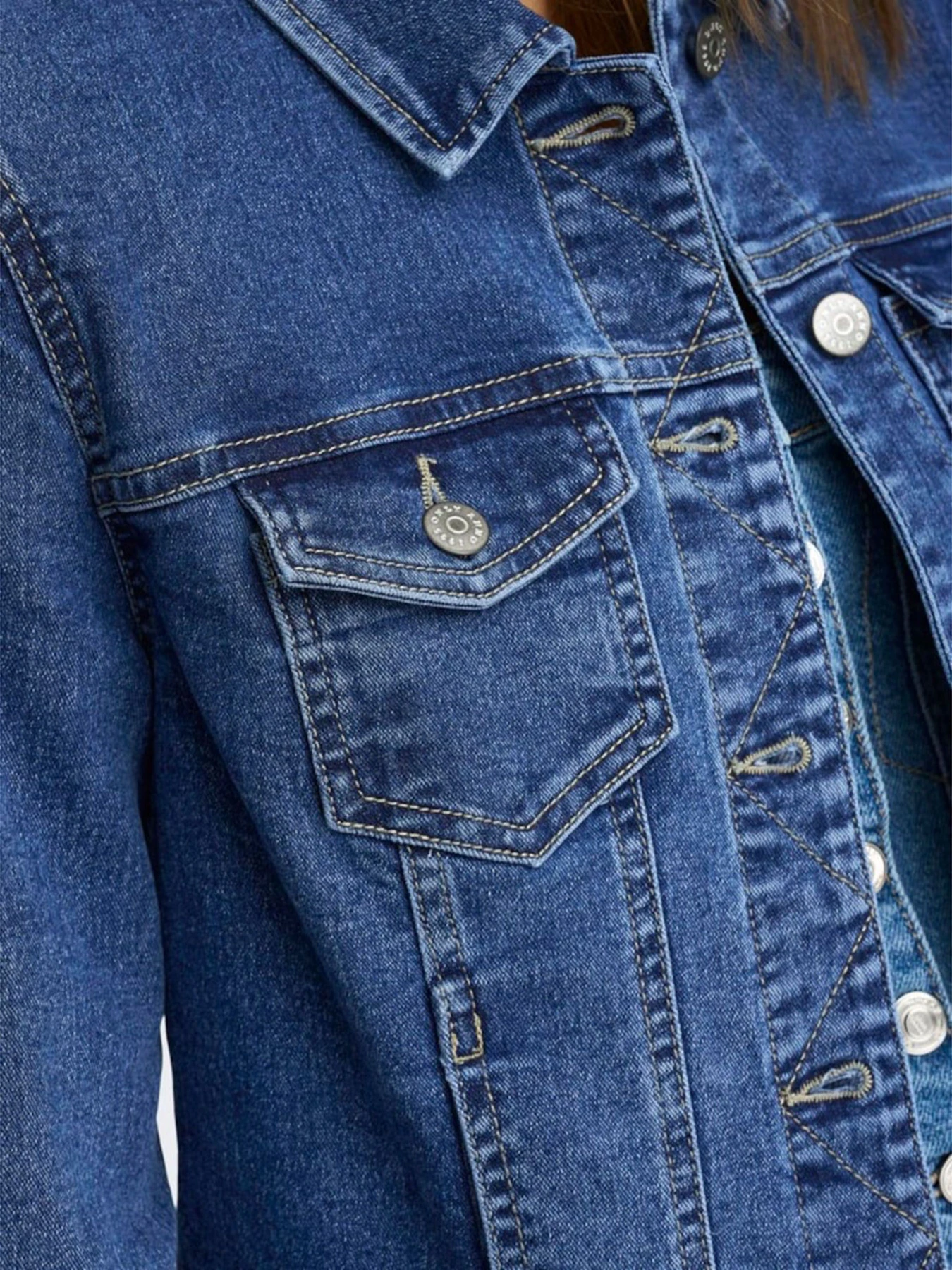 Куртки и дубленки Only модель 15243147_Medium Blue Denim Куртки и дубленки Only модель 15243147_Medium Blue Denim Фото