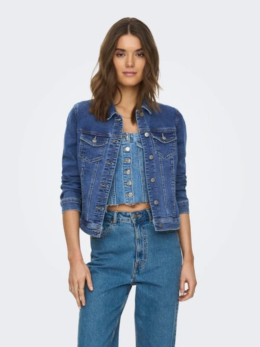 Куртки и дубленки Only модель 15243147_Medium Blue Denim Фото