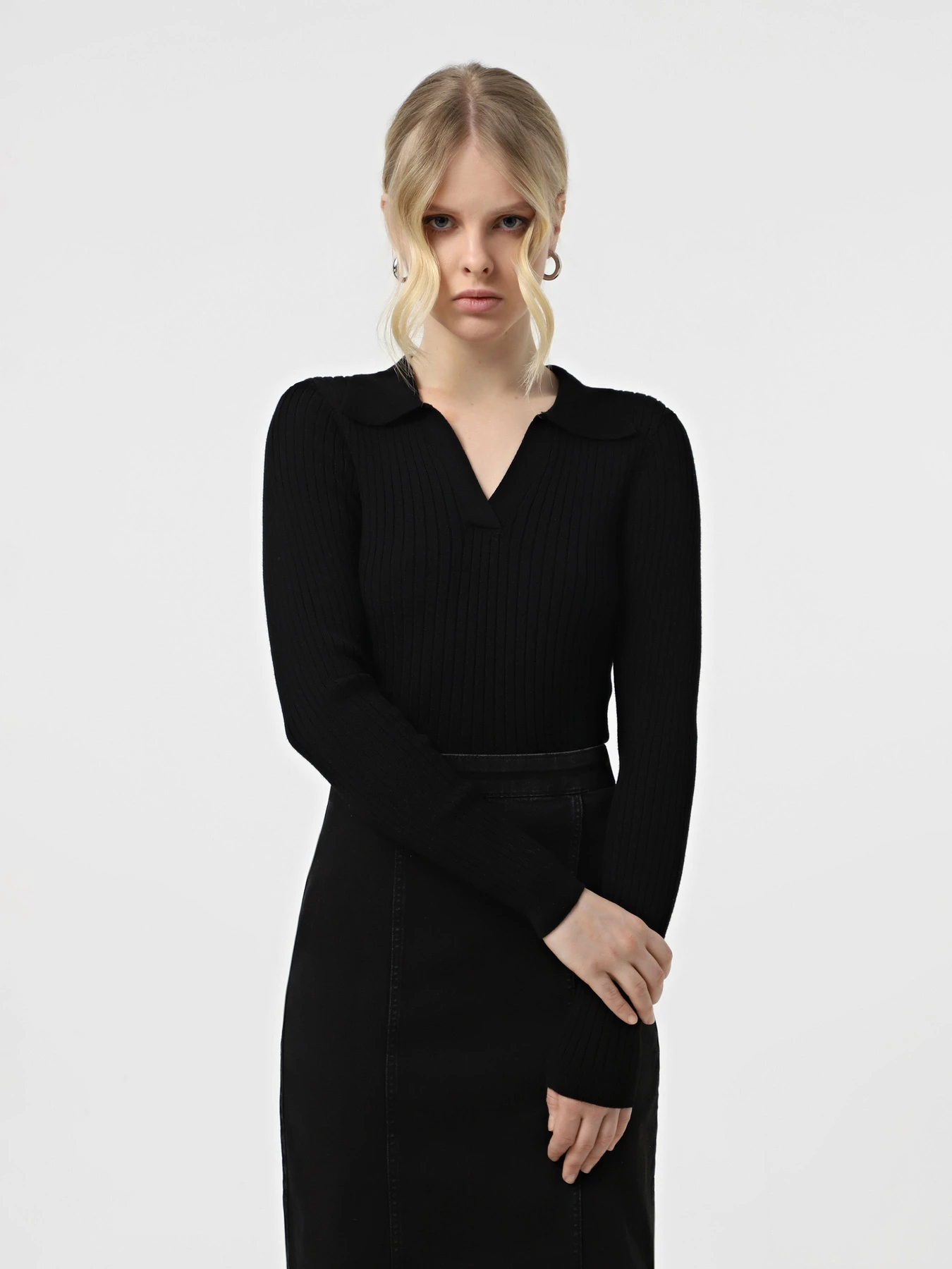 Футболки и поло Only модель 15344231_Black Футболки и поло Only модель 15344231_Black Фото