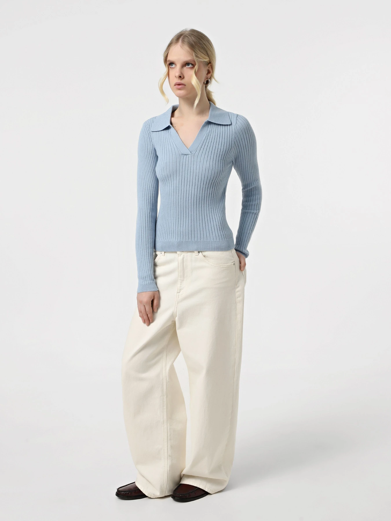 Футболки і поло Only модель 15344231_Soft Chambray Футболки і поло Only модель 15344231_Soft Chambray Фото