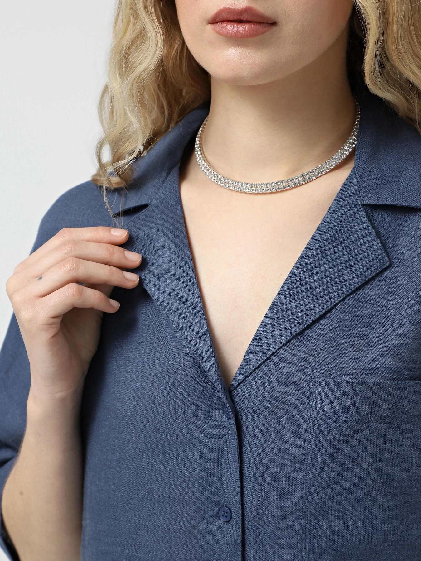 Рубашки Only модель 15314215_Vintage Indigo Рубашки Only модель 15314215_Vintage Indigo Фото