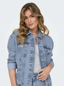 Куртки та дублянки Only модель 15290378_Light Blue Denim Фото