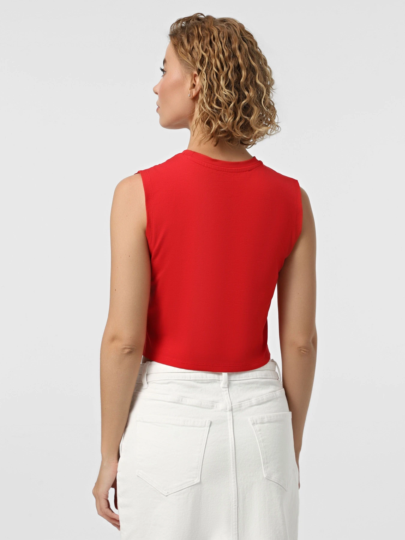 Футболки і поло Only модель 15343461_True Red Bright white/stri Футболки і поло Only модель 15343461_True Red Bright white/stri Фото