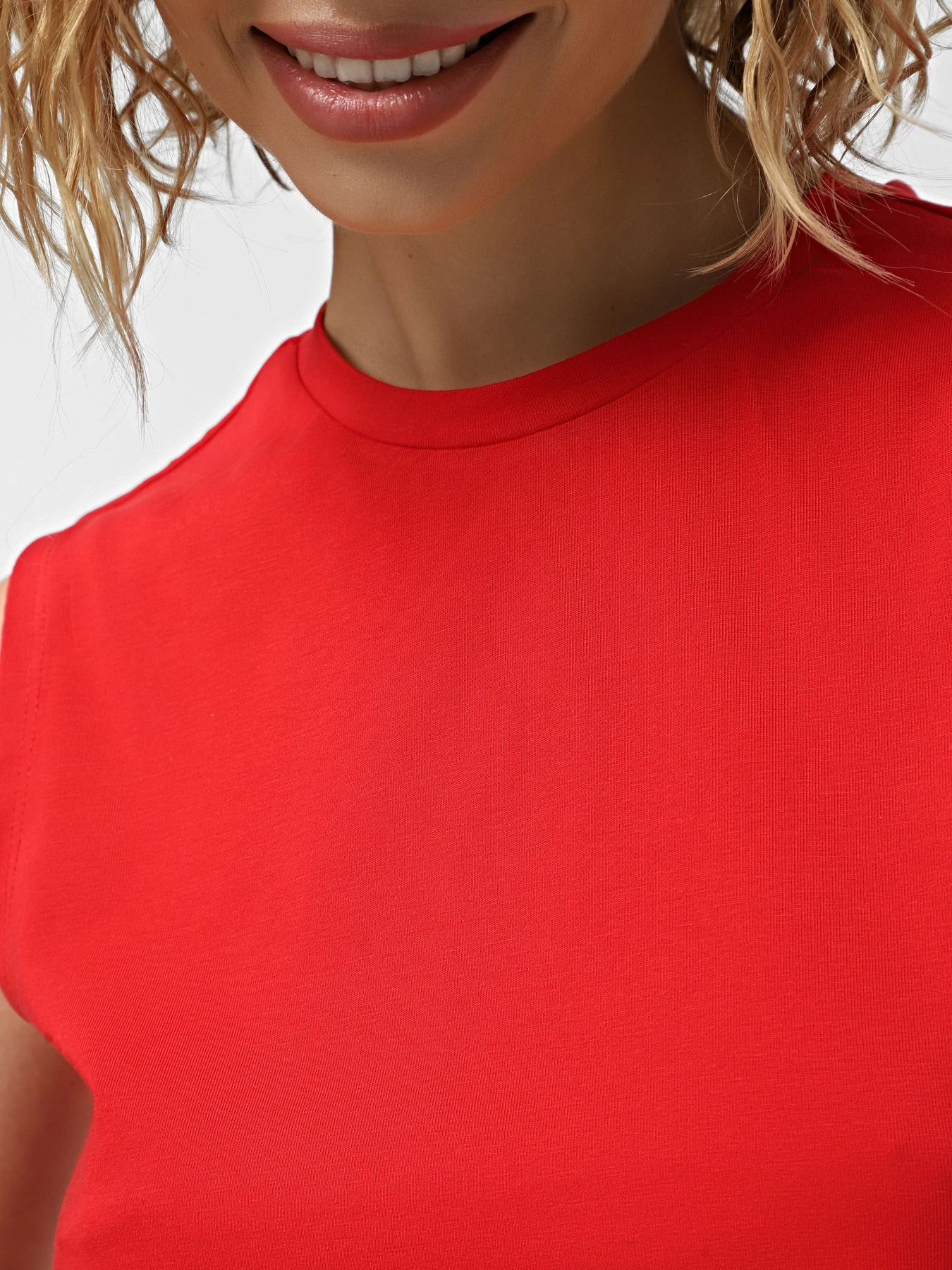 Футболки і поло Only модель 15343461_True Red Bright white/stri Футболки і поло Only модель 15343461_True Red Bright white/stri Фото