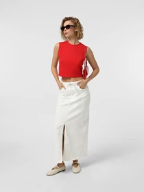 Футболки і поло Only модель 15343461_True Red Bright white/stri Фото