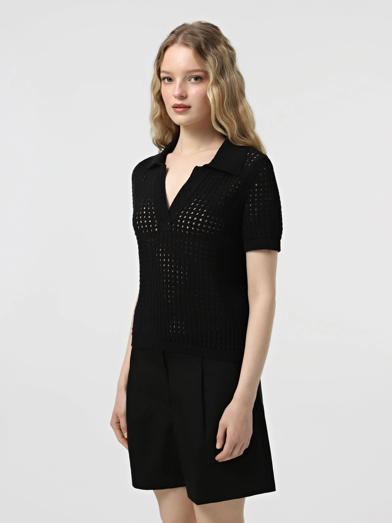 Футболки и поло Only модель 15344397_Black Футболки и поло Only модель 15344397_Black Фото