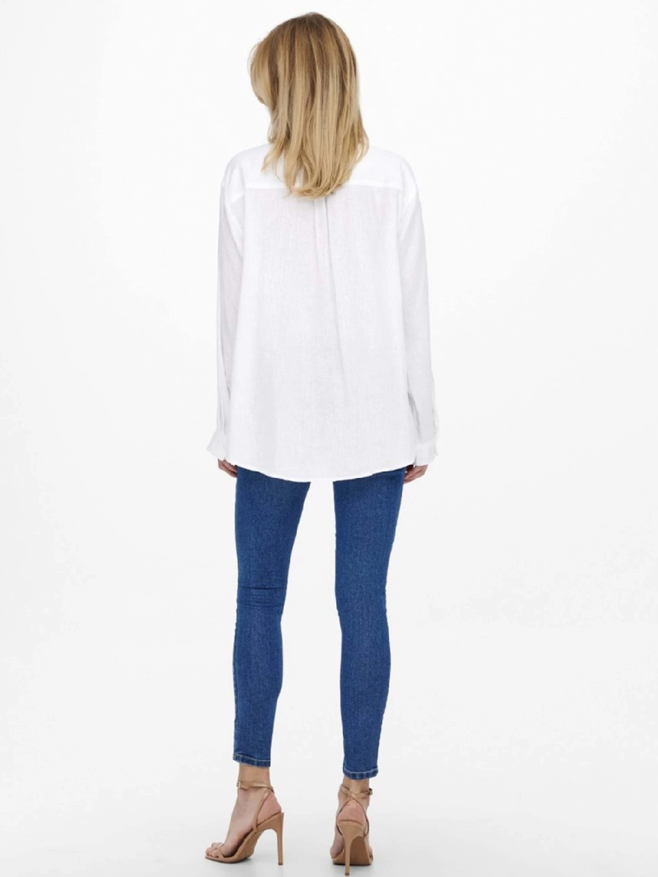 Рубашки Only модель 15259585_Bright White Рубашки Only модель 15259585_Bright White Фото